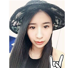  双眼皮+丰下巴前后对比照